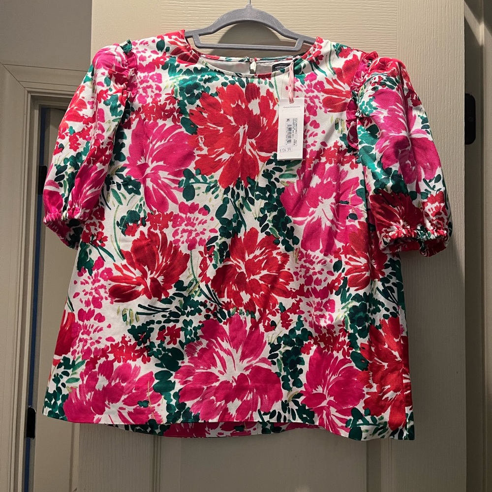 Vineyard Vines Puff Sleeve Top NWT